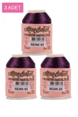 3 Adet Altınbaşak Oya ve Dantel İpi 20 gr - Royaleks - No: 065 - 1