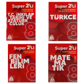 ÖRNEK AKADEMİ 8.SINIF SÜPER İKİLİ SET 4 KİTAP - 1