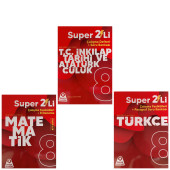 ÖRNEK AKADEMİ 8.SINIF SÜPER İKİLİ SET TÜRKÇE + MATEMATİK + İNKILAP TARİHİ - 1