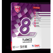 Sınav Yayınları 8. Sınıf LGS Türkçe Soru Bankası - 1