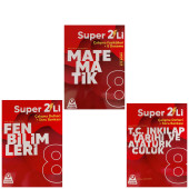 ÖRNEK AKADEMİ 8.SINIF SÜPER İKİLİ SET FEN BİLİMLERİ + MATEMATİK + İNKILAP TARİHİ - 1