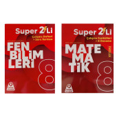 ÖRNEK AKADEMİ 8.SINIF SÜPER İKİLİ SET FEN BİLİMLERİ + MATEMATİK - 1