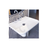 VitrA Mod Lavabo 80 cm - Tek armatür delikli - Duvara Asma ve Ayaklı kullanıma uygun - 1