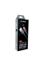SYROX C93 LIGHTNING SARJ KABLOSU 2.0A PLUS - 1