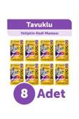Bado Yetişkin Yaş Kedi Maması Tavuk Etli 85Gr 8'li - 1