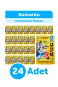 Bado Yetişkin Yaş Kedi Maması Somonlu 85Gr 24'lü - 1