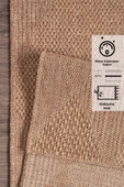 Modern Jüt Yolluk Halı Rusticana 3102 Naturel Örme Kilim - 1