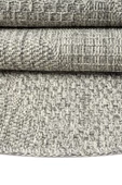 Rusticana 3104 Naturel Jüt Halı Modern Örme Yuvarlak Kilim - 2