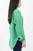 Kadın Kol Katlama Detaylı Gömlek 1713-25 - 11