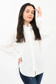 Kadın Kol Katlama Detaylı Gömlek 1713-25 - 1