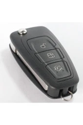 Ford Focus 3 Transit Mondeo Uyumlu Anahtar Kabı Kumanda Kabı Oto Anahtarlık Logolu - 1