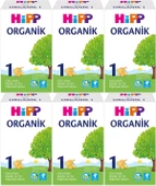 Hipp Organik Bebek Sütü 600GR No:1 (1. Aydan İtibaren) (6 Lı Set) thumbnail 1