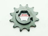 ÖN DİŞLİ ATV 12T - 520 ATV YUKİ CAZADOR  İÇ 25 mm SETLİ 2 DELİKLİ - 1