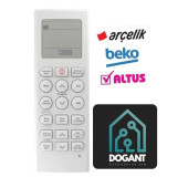 Dogant  Arçelik Beko Altus 18000 - 24000 Btu Inverter Klima Kumandası - 1
