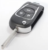 Chevrolet Cruze Uyumlu Çevirici Modifiye Dönüşüm Kumanda Anahtar Kabı Oto Anahtarlık Logolu thumbnail 2