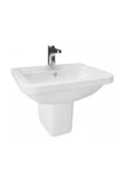 Creavit Ky045 Key Köşeli Yarım Ayak Lavabo 36*45 Cm - 1