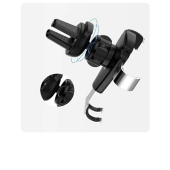 Universal Araç İçi Klima Izgarasına Takılabilen Oto Telefon Tutucu - 6