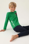 Roly Poly 3338 Garson Play Hard Erkek Çocuk Pijama Takımı - 2