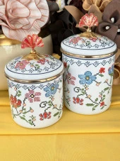 Piraye Emaye 2'li Kavanoz thumbnail 1