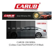 CARUB 1200 SERİA Çizilmez Cam Film50X6M%15 D Black thumbnail 1