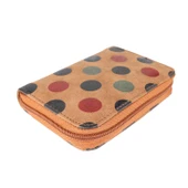 RENKLİ PUANTİYELİ TABA CÜZDAN - 1