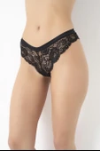 G-BOX 930 Kadın Dantel String Tanga - 7
