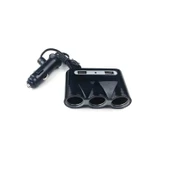 Çakmaklık Çoğaltıcı Usb li - 3 Çakmaklık 2 Usb li - A+ Ürün - 1
