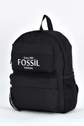 Fossil Unisex Çok Gözlü Günlük Seyahat Okul Sırt Çantası Pembe 9512 thumbnail 4