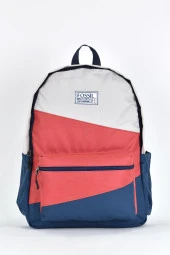 Fossil Unisex Çok Gözlü Günlük Seyahat Okul Sırt Çantası Gri 9507 - 1
