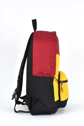 Fossil Unisex Çok Gözlü Günlük Seyahat Okul Sırt Çantası Sarı 9507 thumbnail 3