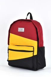 Fossil Unisex Çok Gözlü Günlük Seyahat Okul Sırt Çantası Sarı 9507 thumbnail 4