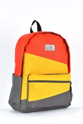 Fossil Unisex Çok Gözlü Günlük Seyahat Okul Sırt Çantası Turuncu 9507 thumbnail 2