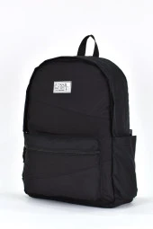 Fossil Unisex Çok Gözlü Günlük Seyahat Okul Sırt Çantası Siyah 9507 thumbnail 4