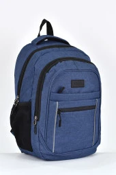 Fossil Unisex Çok Gözlü Günlük Seyahat Okul Sırt Çantası Lacivert 9501 thumbnail 2