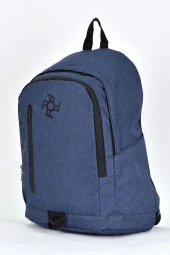 Fossil Unisex Çok Gözlü Günlük Seyahat Okul Sırt Çantası Lacivert 9500 - 4