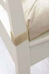 Malında Sandalye Minderi Ekru 4 Adet 40/35x38x7 Cm - 4