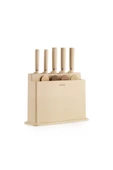 Forge Kesme Tahtası/bıçak Seti 10 Parça-krem - 5