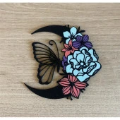 Ay Kelebeği Duvar Süsü thumbnail 1