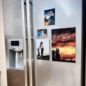 U Tipi Dikey Mıknatıslı A4 21x29,7 cm Fotoğraflık - 5 Lİ PAKET - 9