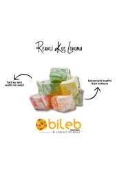 Lokum Kuş & Renkli Kuş Lokumu & ( 250 Gr ) - 1