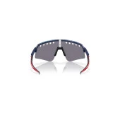 Oakley Sutro Lite Sweep Güneş Gözlüğü 946528 Amerikan Bayraklı TLD Blue ColorShift Prizm Grey thumbnail 7