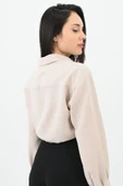 Kadın Crop Gömlek 1729-24 - 5