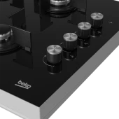 Beko BSTOC 826 S Siyah Cam Set Üstü Ocak - 4