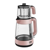 Beko CM 5964 R Floral Rose 1900 W Cam Demlikli Çay Makinesi - 1