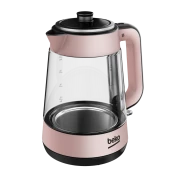 Beko CM 5964 R Floral Rose 1900 W Cam Demlikli Çay Makinesi - 2