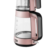 Beko CM 5964 R Floral Rose 1900 W Cam Demlikli Çay Makinesi - 3