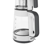 Beko CM 5964 Floral Beyaz 1900 W Cam Demlikli Çay Makinesi - 3