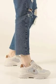 Lambırlent 9972 Kalın Taban Sneaker Unisex Spor Ayakkabı - 9