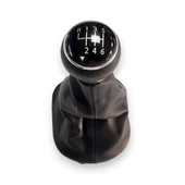 VW Touran 2003-2006 6 İleri Vites Topuzu Körüğü Çerçevesi Siyah thumbnail 1