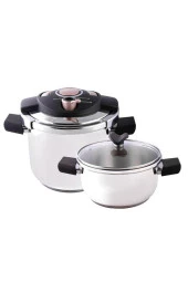 Emsan Innocook 4+6,5 Litre Düdüklü Tencere Golden Pink - 2